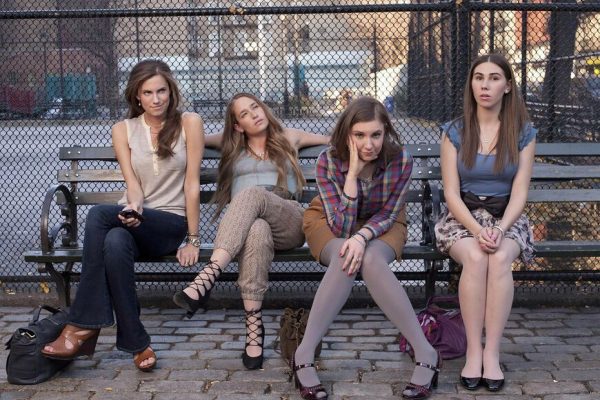 The cast of "Girls"